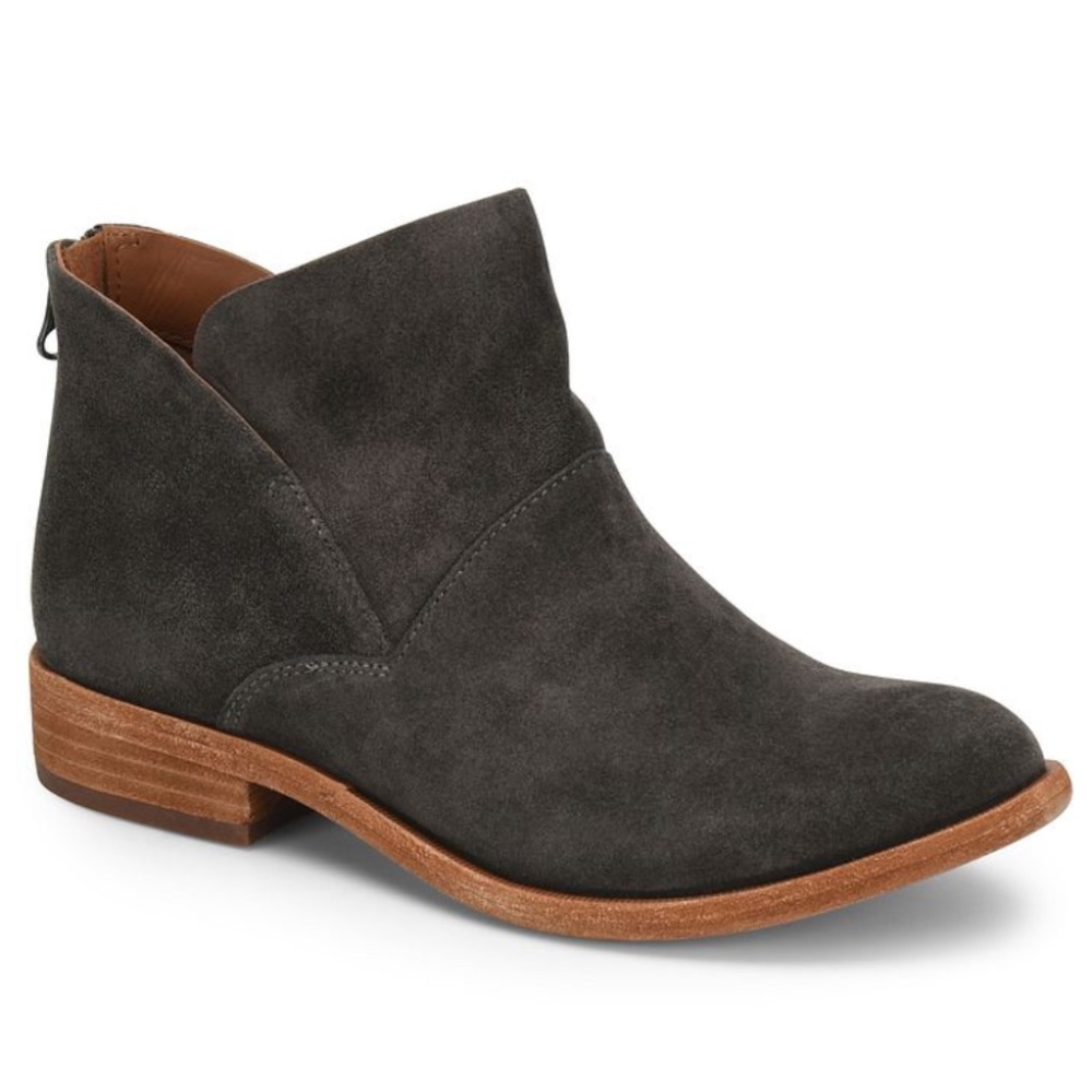 Kork-Ease Gray Ankle Boots - Picture 3 of 11